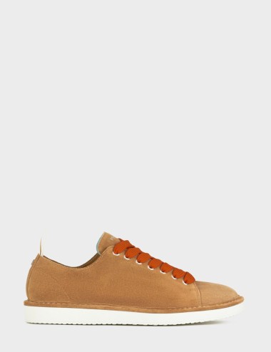 P01 UOMO IN SUEDE BISCOTTO-ARANCIO