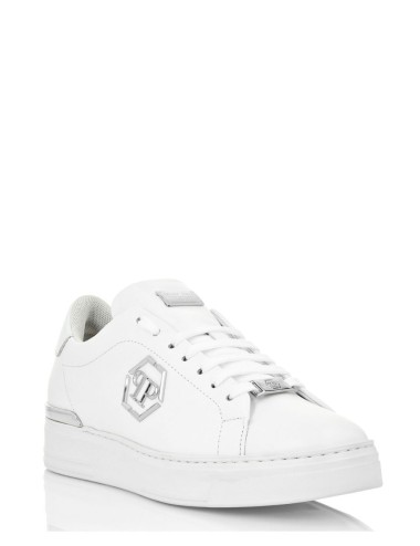 LEATHER LO-TOP SNEAKER HEXAGON