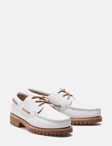 SCARPA DA BARCA TIMBERLAND® AUTHENTIC HANDSEWN DA UOMO IN BIANCO