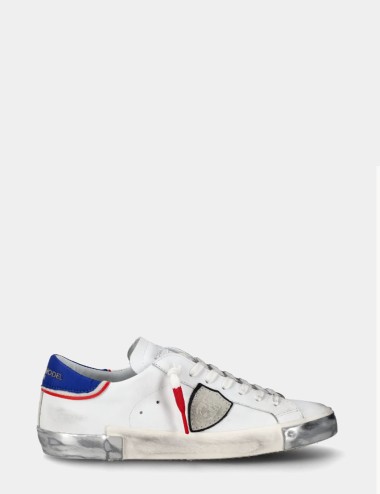 Sneakers Prsx Bianco Blu Rosso