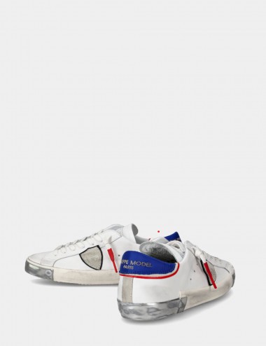 Sneakers Prsx Bianco Blu Rosso