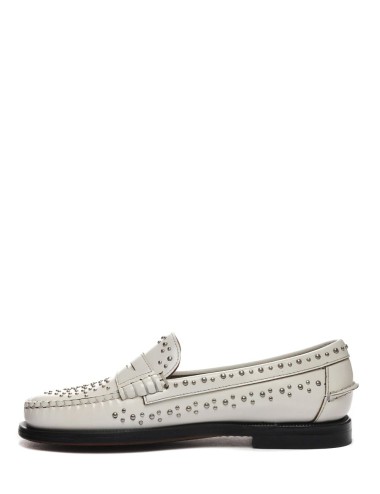 DAN STUDS WOMAN WHITE