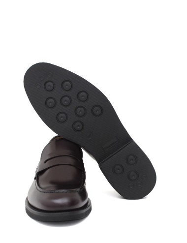 Mocassino in pelle bordeaux chelsea