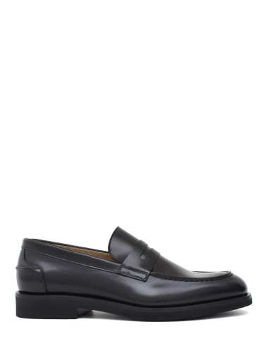Mocassino in pelle nero chelsea