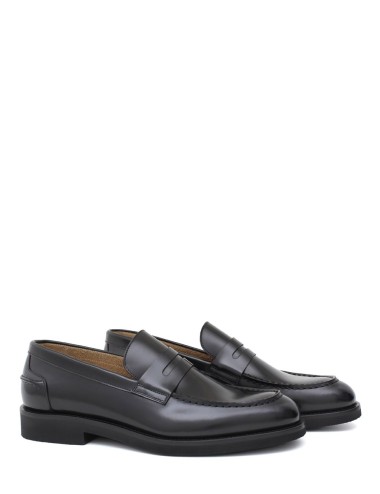 Mocassino in pelle nero chelsea