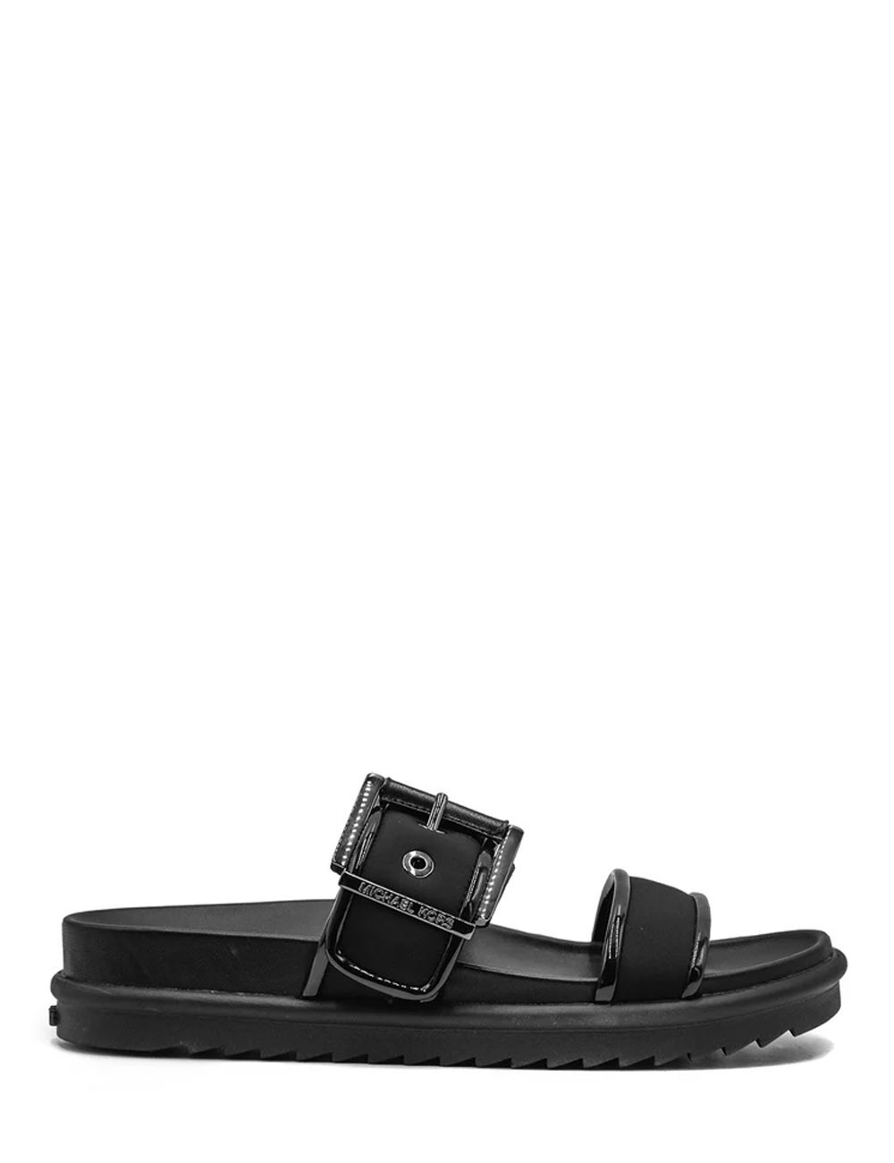 Sandalo slide Colby con fibbia oversize