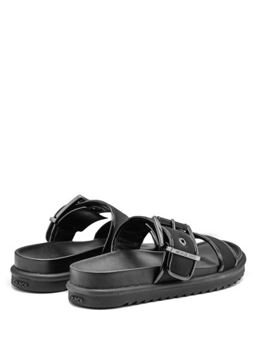 Sandalo slide Colby con fibbia oversize