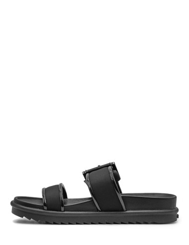 Sandalo slide Colby con fibbia oversize