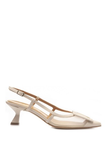 Slingback con tacco 2252 beige