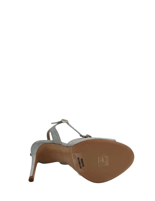 Sandalo AB2771TE MICROGLITTER ARGENTO