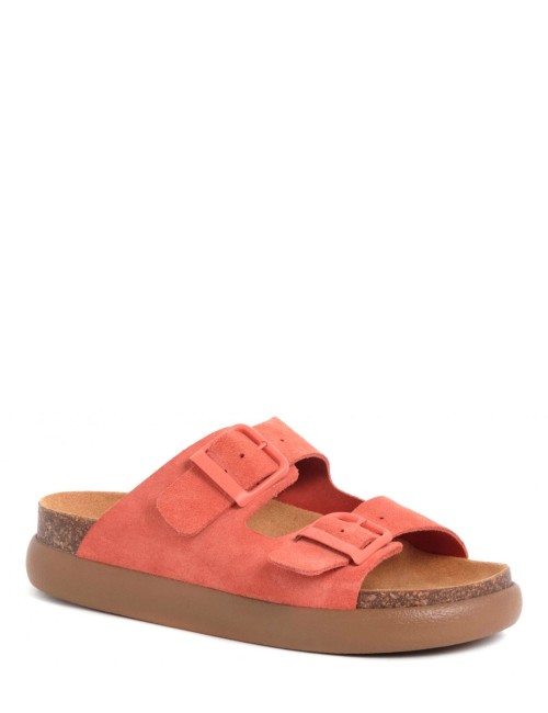 Sandalo Noelle Chunky corallo