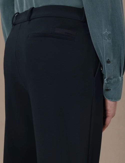 Pantalone invernale Chino blu nero