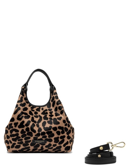 Leopard print bag topshop online