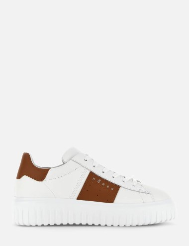 Sneakers H-Stripes White Red