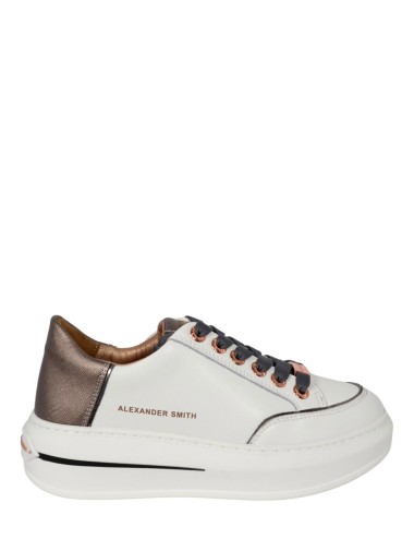 SNEAKERS LANCASTER WHITE DARK SILVER
