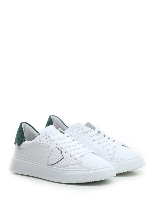 SNEAKERS BTLU TEMPLE LOW BLANC VERT