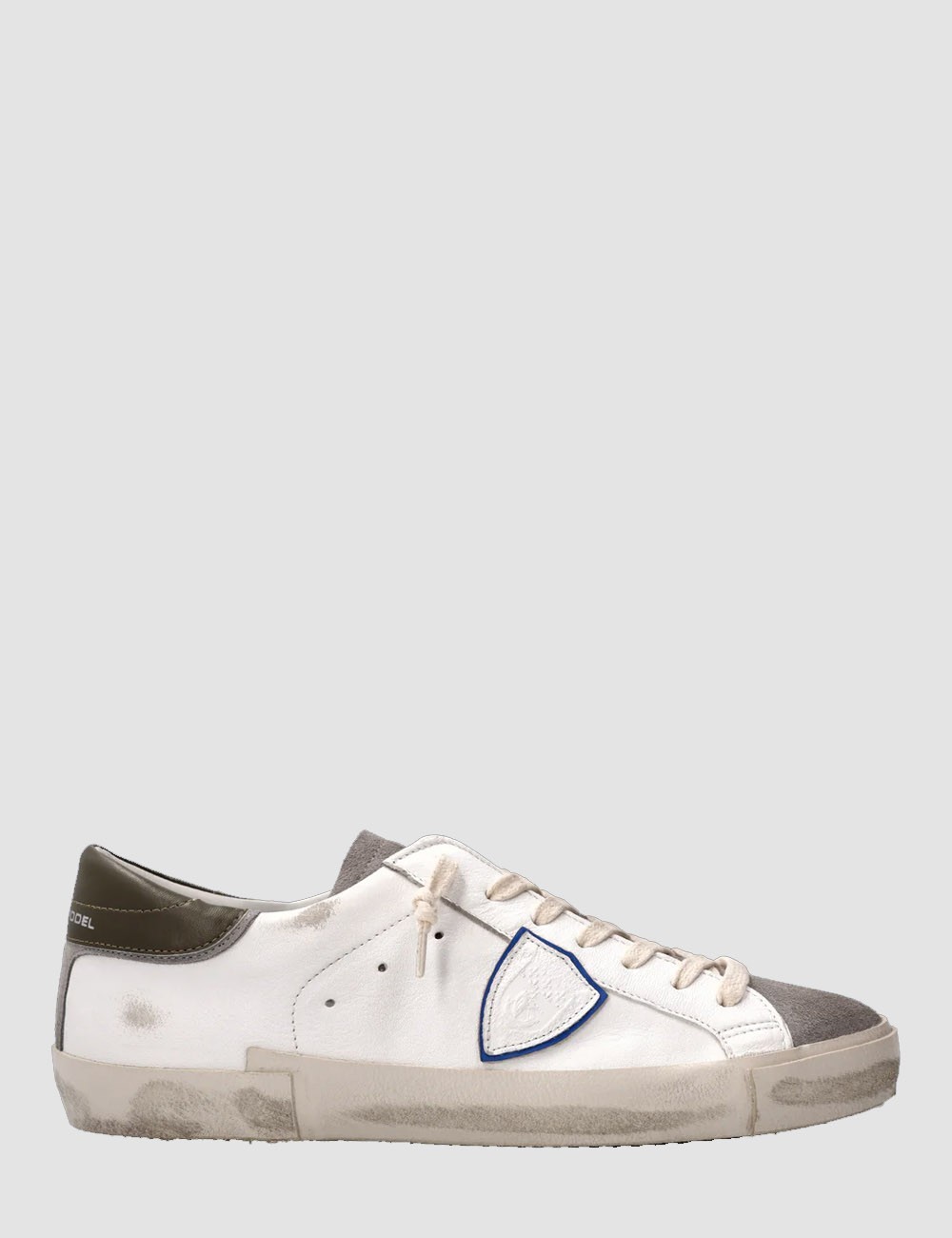 SNEAKERS PRSX LOW BIANCO E ANTRACITE