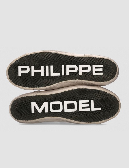 SNEAKERS PRSX LOW BIANCO E ANTRACITE