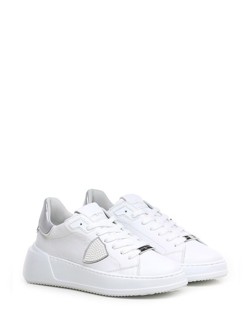 SNEAKERS TRES TEMPLE LOW DIAMANT BLANC