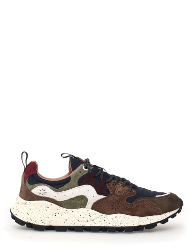 SNEAKERS YAMANO 3 MAN BROWN-NAVY