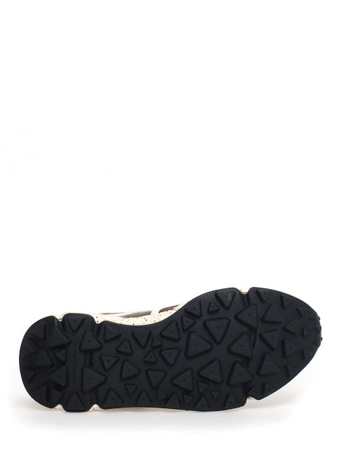 SNEAKERS YAMANO 3 MAN BROWN-NAVY