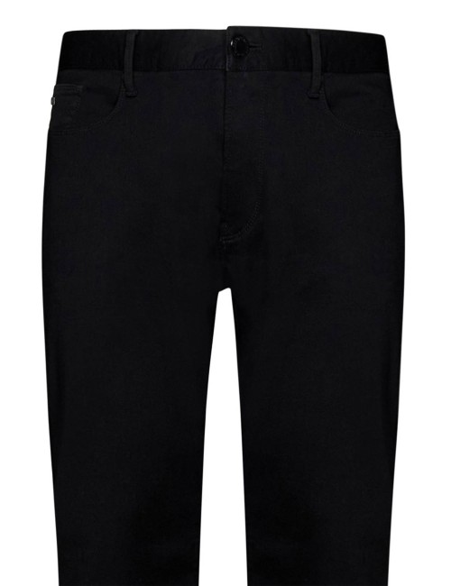 Pantaloni a Gamba Dritta neri
