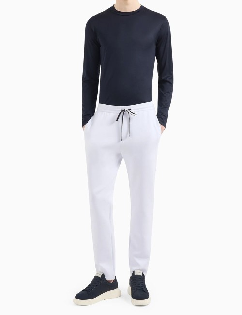 Maglia in jersey misto lyocell ASV blu navy