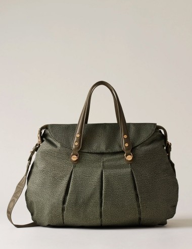 Borsa a mano CROISSANT SHOPPER LARGE MILITARY GREEN