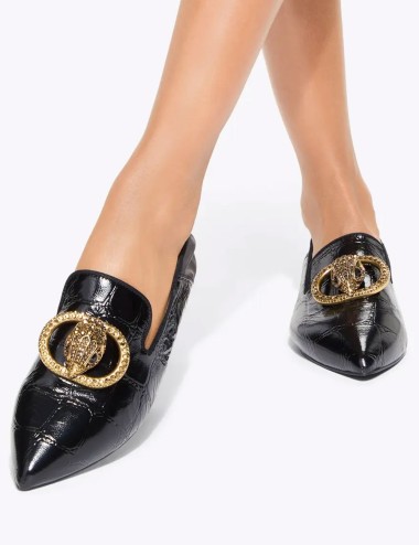 Mocassino chelsea point slip on flat