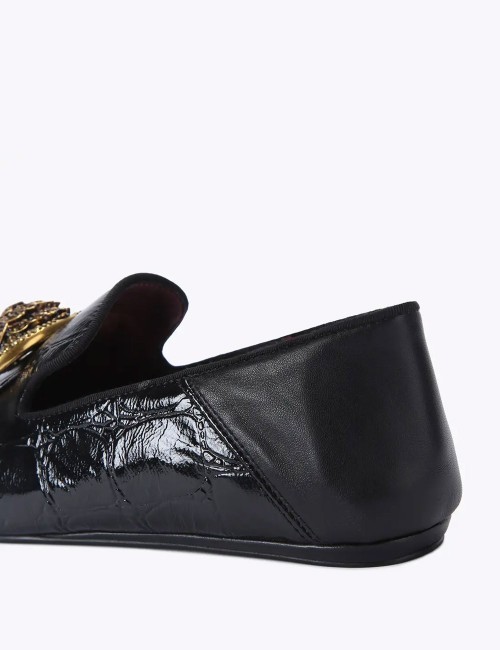 Mocassino chelsea point slip on flat