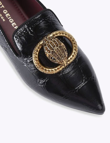 Mocassino chelsea point slip on flat