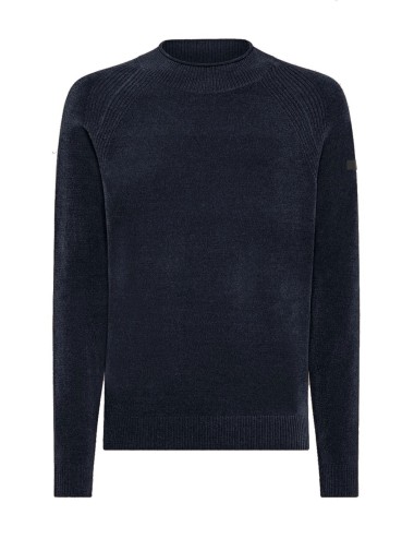 Maglione Velvet Volcano blue black