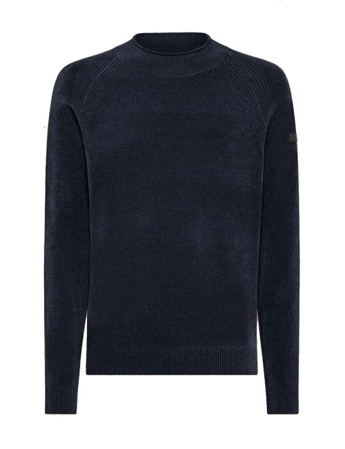 Velvet Volcano Knit blue black