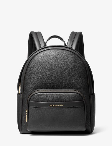 Zaino Bex medio in pelle martellata nero