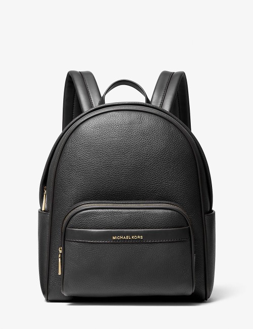 Zaino Bex medio in pelle martellata nero