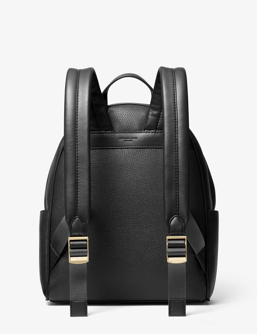 Zaino Bex medio in pelle martellata nero