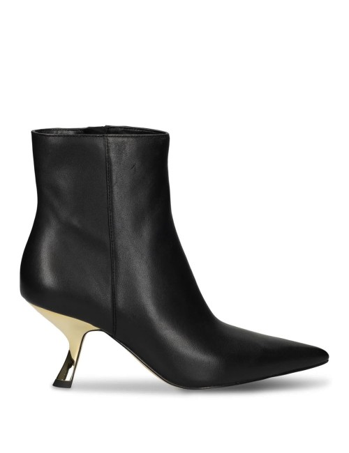 Luna Bootie High heels in black leather