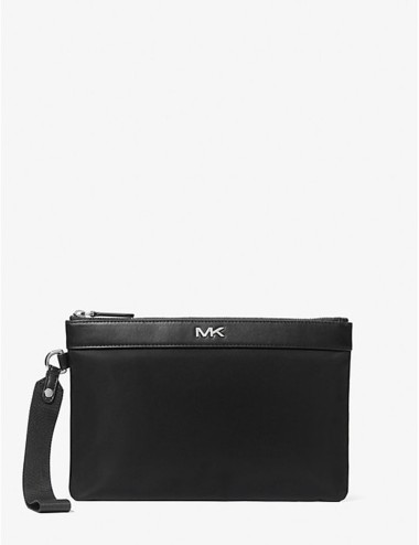 Pochette da viaggio Brooklyn in nylon nera