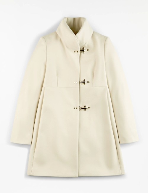 Romantic Coat in Wool natural