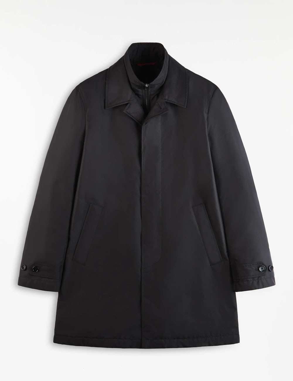 Impermeabile Morning Coat in Popeline Tecnico nero