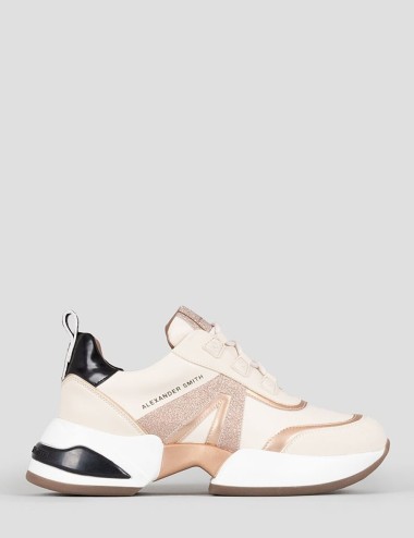 SNEAKERS MARBLE IVORY COPPER