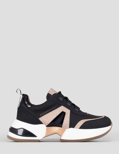 MARBLE BLACK COPPER SNEAKERS