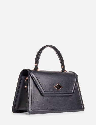 BORSA ELIZABETH LARGE BLACK PALMELLATO