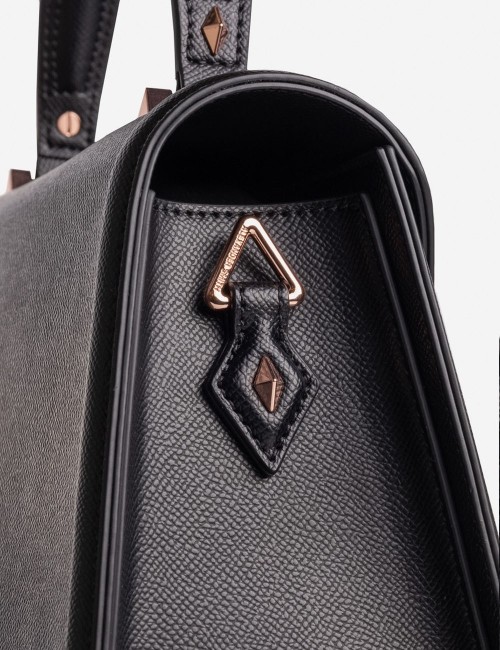 BORSA ELIZABETH LARGE BLACK PALMELLATO