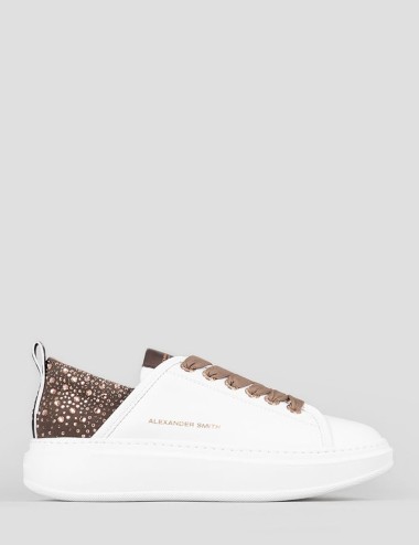 Sneakers WEMBLEY WOMAN WHITE BRONZE