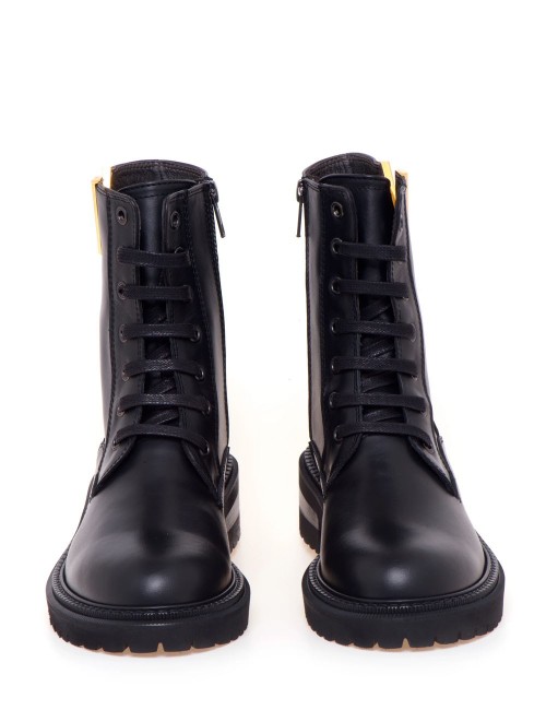 Amphibian V gold 3422 black leather