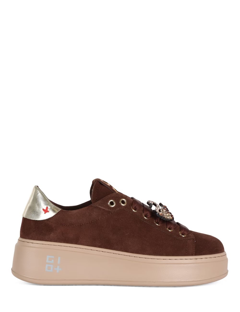 SNEAKERS SCAMOSCIATE PIA 230 A MARRONI