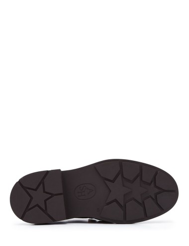 Mocassino scamosciato Medusa cognac