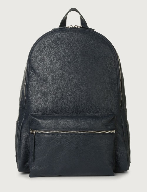 Zaino Micron in Pelle navy