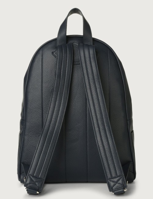 Zaino Micron in Pelle navy
